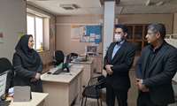 بازدید دکتر عباسی عضو هیات رئیسه دانشگاه  به همراه  تیم ستاد نوروزی  از مرکز خدمات جامع سیدالشهدا(ع)